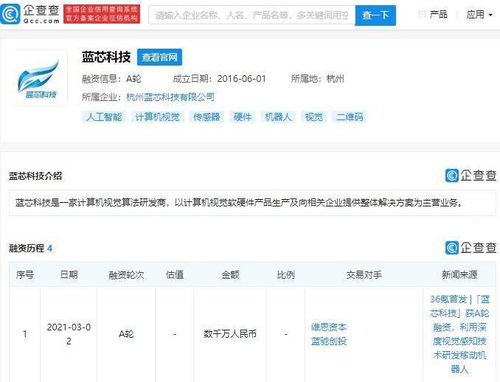 藍芯科技完成A輪融資，深化計算機視覺算法與軟硬件整合布局